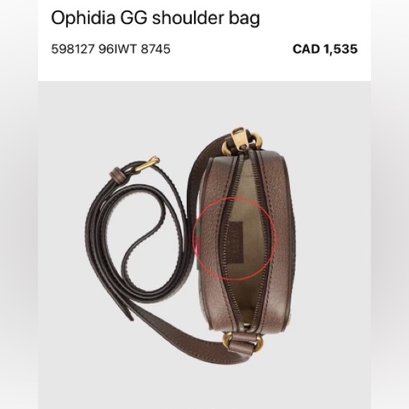 Gucci Ophidia Shoulder Bag - Picture 2 of 8